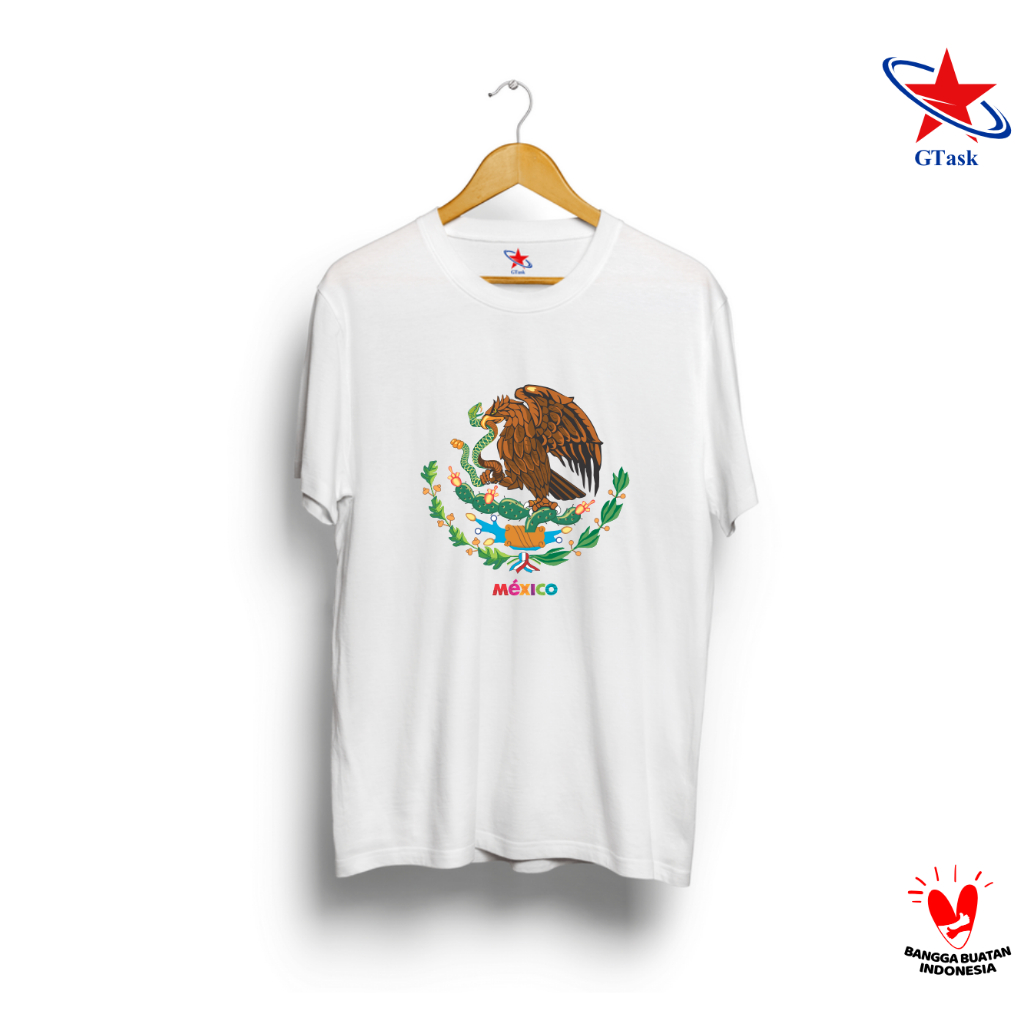 Mexico T-Shirt | Tshirt Distro Souvenir By Mexican Cotton Combed GTask Comfortable