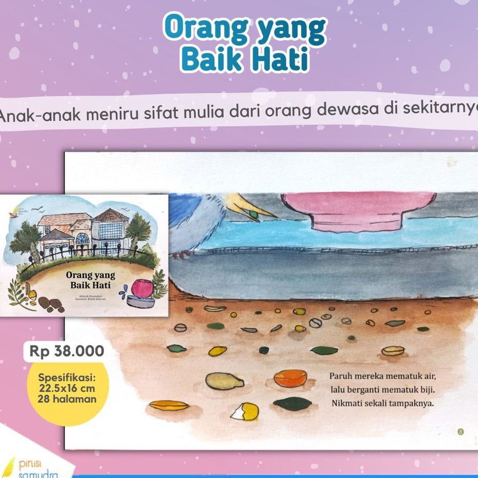 [ABC] Ready Book People GoodYANG Heart Pinisi Samudra Science Quality Reading Book