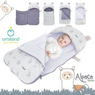 Baby Hat Blanket Omiland Sleeping Bag Alpaca Series