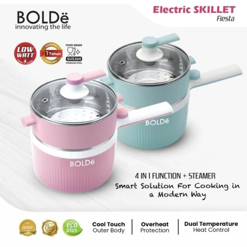 Bolde Electric Skillet Fiesta-1.2L Capacity