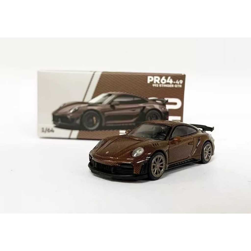 Pop RACE PORSCHE 992 STINGER GTR CARBON FIBER BROWN Seal