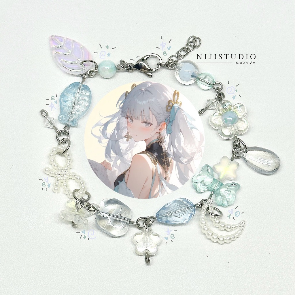GANTUNGAN Jinhsi wuthering waves collection + ̊ance | Bracelet | Bracelet | Phone charms | Hp HANGER | Bookmark | Bookmark | Earrings | Earrings