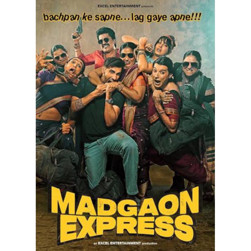 Madgaon EXPRESS Indian DVD (2024)