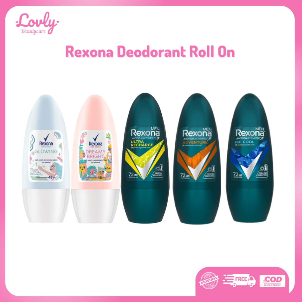 Rexona Deodorant Roll On Women / Men
