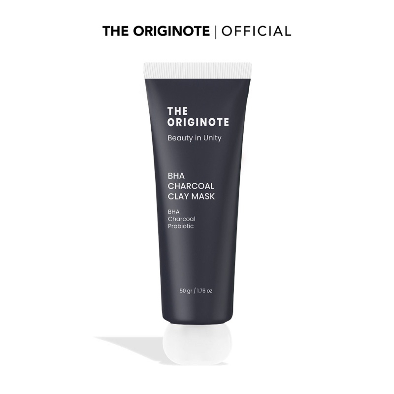 Ready The Originote BHA Charcoal Clay Mask-Face Mask Mud Mask Exfoliation Removes Dead Skin Cells Removes Excess Oil with Charcoal BHA