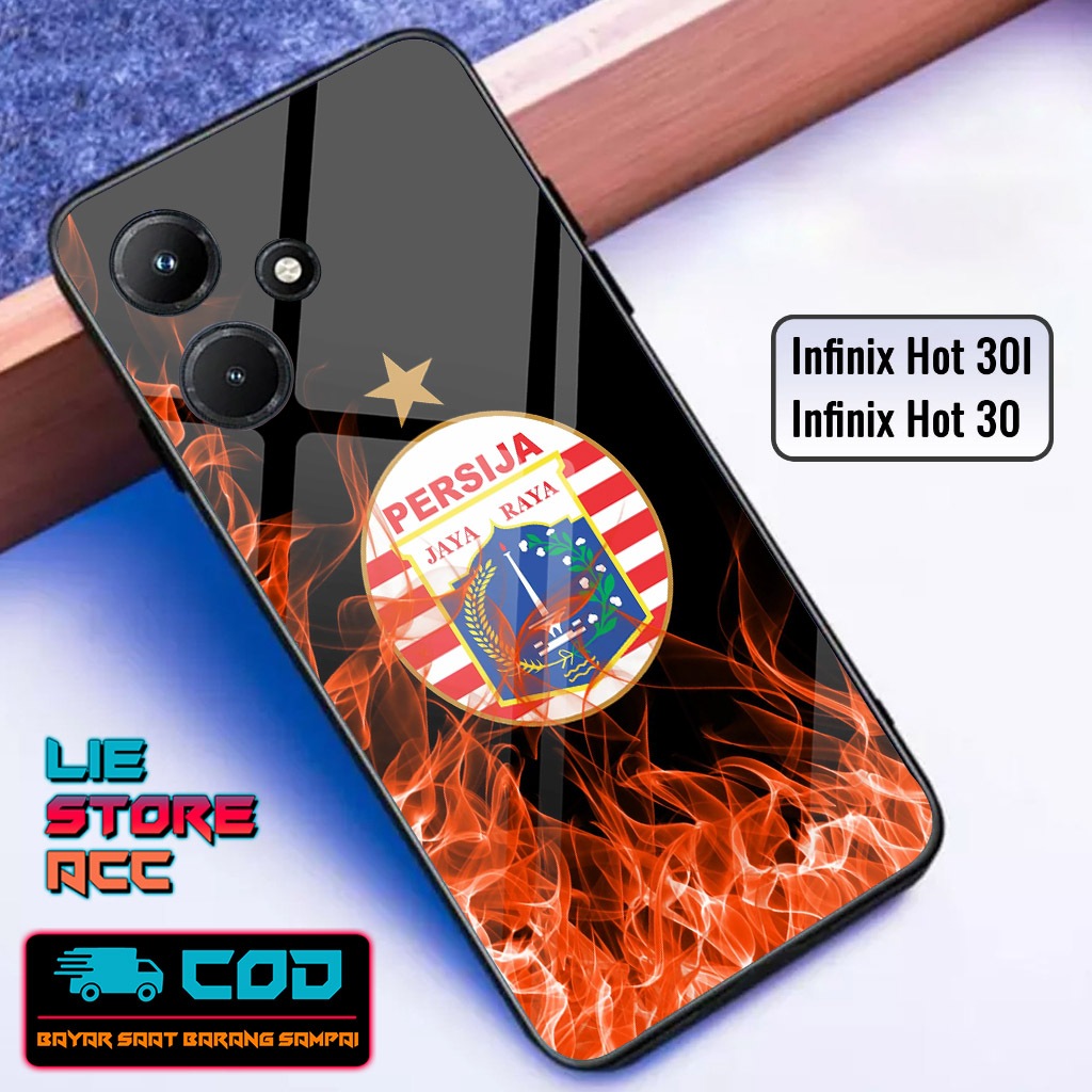 Seeurore_acc Case - Latest INFINIX HOT 30i/HOT 30 Case - 31 - Fashion Case Persija Casing hp Case Softcase Hardcase Back Protector
