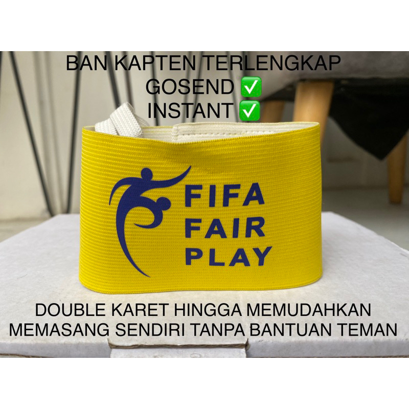 Fifa CAPTAIN BAN/ARM BAND/CAPTAIN BAN/FAIR PLAY/UNITY/MY GAME IS FAIRPLAY/NO TO RACISM/RESPECT/FOOTBALL UNITES THE WORLD/UNITE AGAINTS RACISM Symbol Of CAPTEN Rubber HAND Sports Football FUTSAL