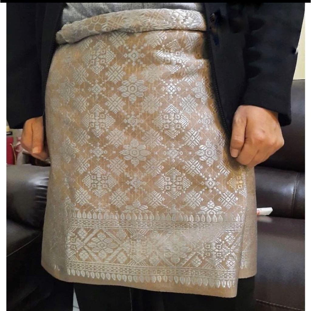 Malay Men's Songket Cloth / Latest Motif Men's Rumpak / Wrap Men's Songket Sarong / Men's Kebaya Bottoms / Latest Men's Sampin Cloth ~ DVN STYLE Sampin Lelaki Sampin Instant Sampin Songket