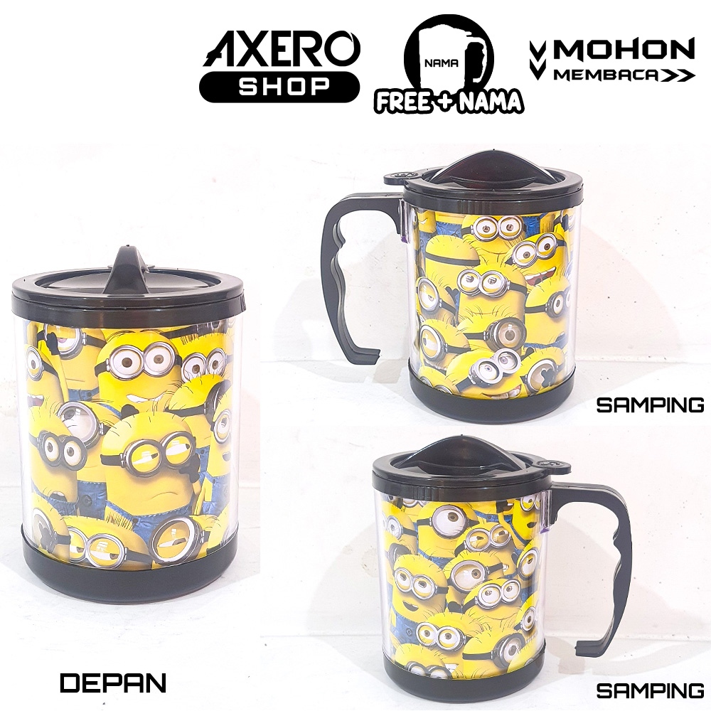 Tumbler mug MINIONS/tumbler mug Glass MINIONS/Merchandise/souvenir/Gift/type M