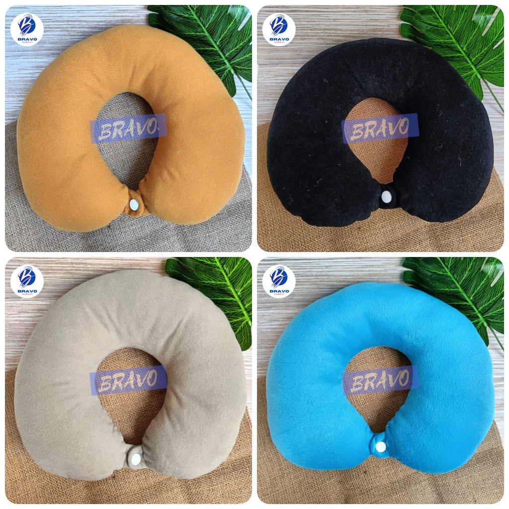 Plain NECK PILLOW adult neck pillow Hajj and Umrah Pillow Travel Pillow Car and Vehicle Pillow Soft Pillow