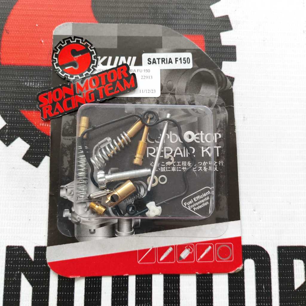 Repairkit Parakeet Carburetor Filled with Carburetor Spuyer Set Suzuki Satria FU 150 Old Old Mikuni
