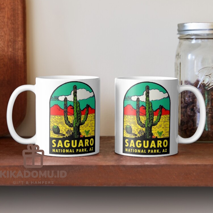 Sagoaro National Park Arizona Vintage Travel Classic Coffee Mug