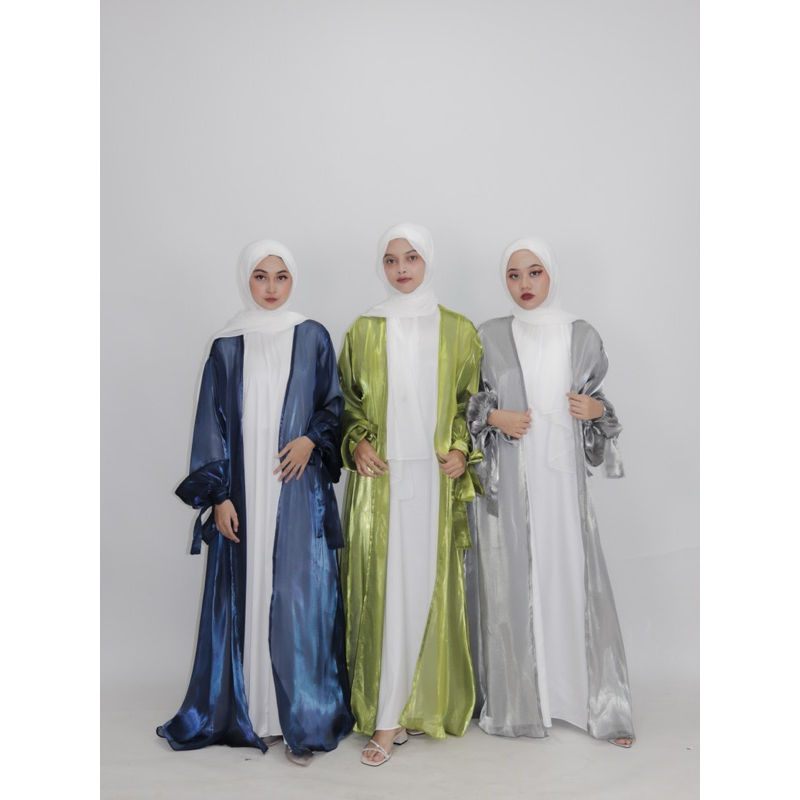 Amara Outer shimmer / Turkish abaya - Eid Dress / Eid outfit - Raya Series 2024 / dubai abaya