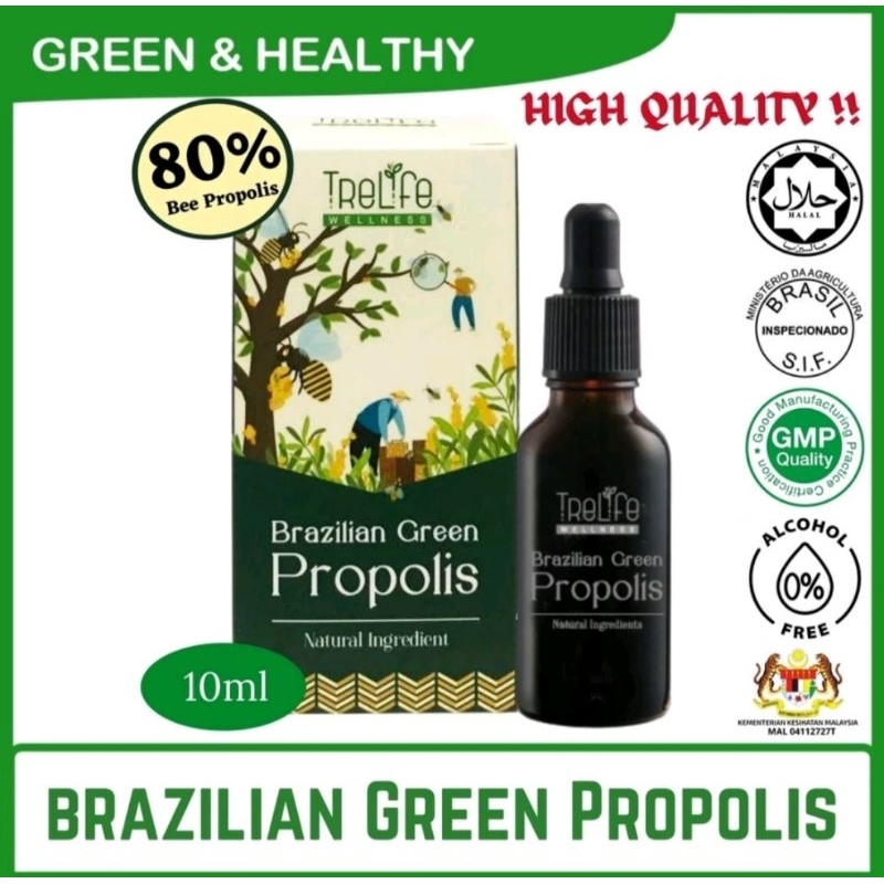 Brazilian Green Propolis Trelife 10ML Wellness/Brazilian Propolis