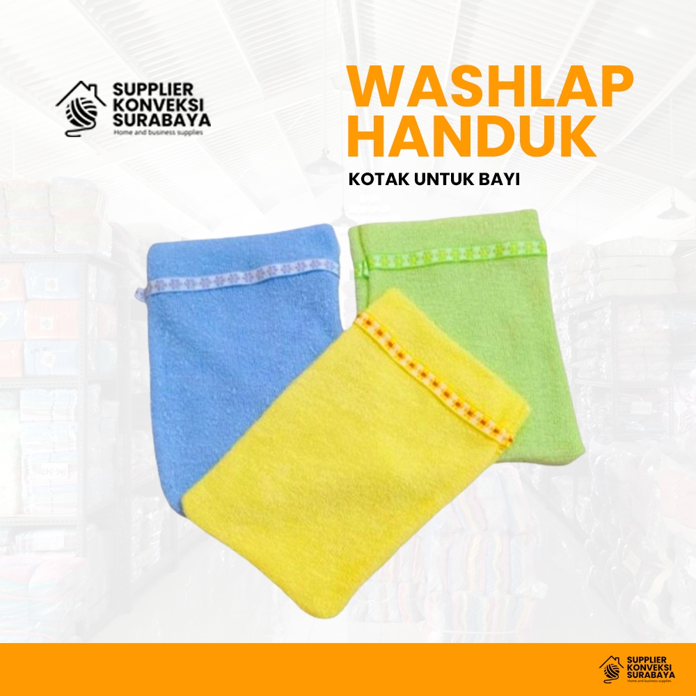 [Sale] Washcloth Baby Towel Double Box - Baby Bath Wipe - Box Shape Baby Cloth Gloves (2ply) - Baby Cloth - Surabaya Convection Supplier - Surabaya Fabric Wholesale - Wholesale Home Supplies