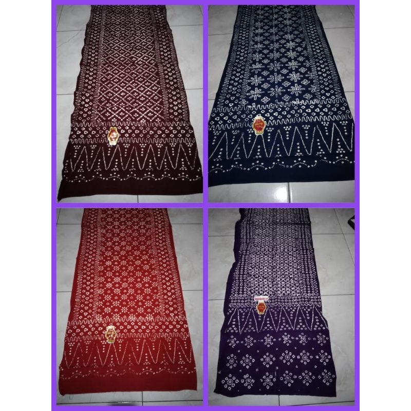 Sari Hastuti Solo Batik jumputan shawl