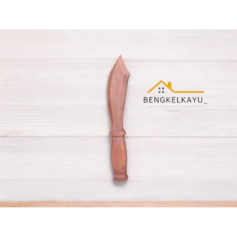 Wooden knife - wooden knife - wooden sword - silat knife - toy knife - silat knife