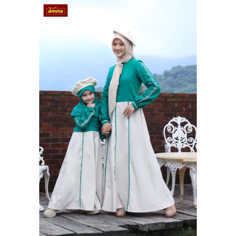 ️ Gamis Online Surabaya ️ D' Pias Newest Dannis Abaya vintage Muslim Clothing 2024