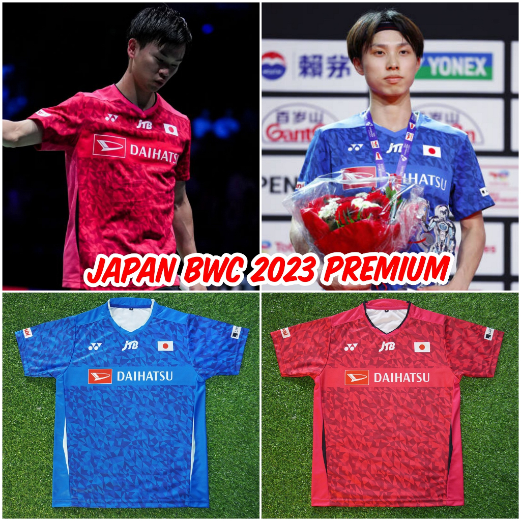 Jersey badminton Japan bwc 2023 premium