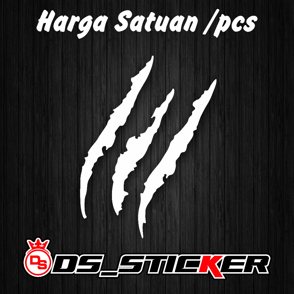 CLAW STICKERS motorcycle stickers