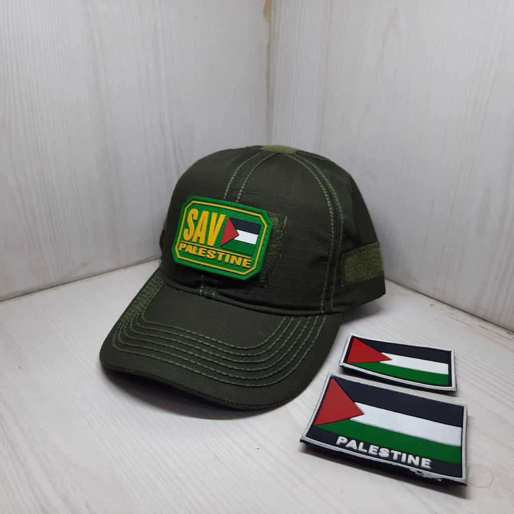 Palestinian hat palestinian rubber patch badge adhesive