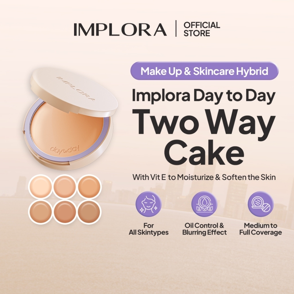 IMPLORA DAY To DAY Series two way cake | Implora TWC Powder
