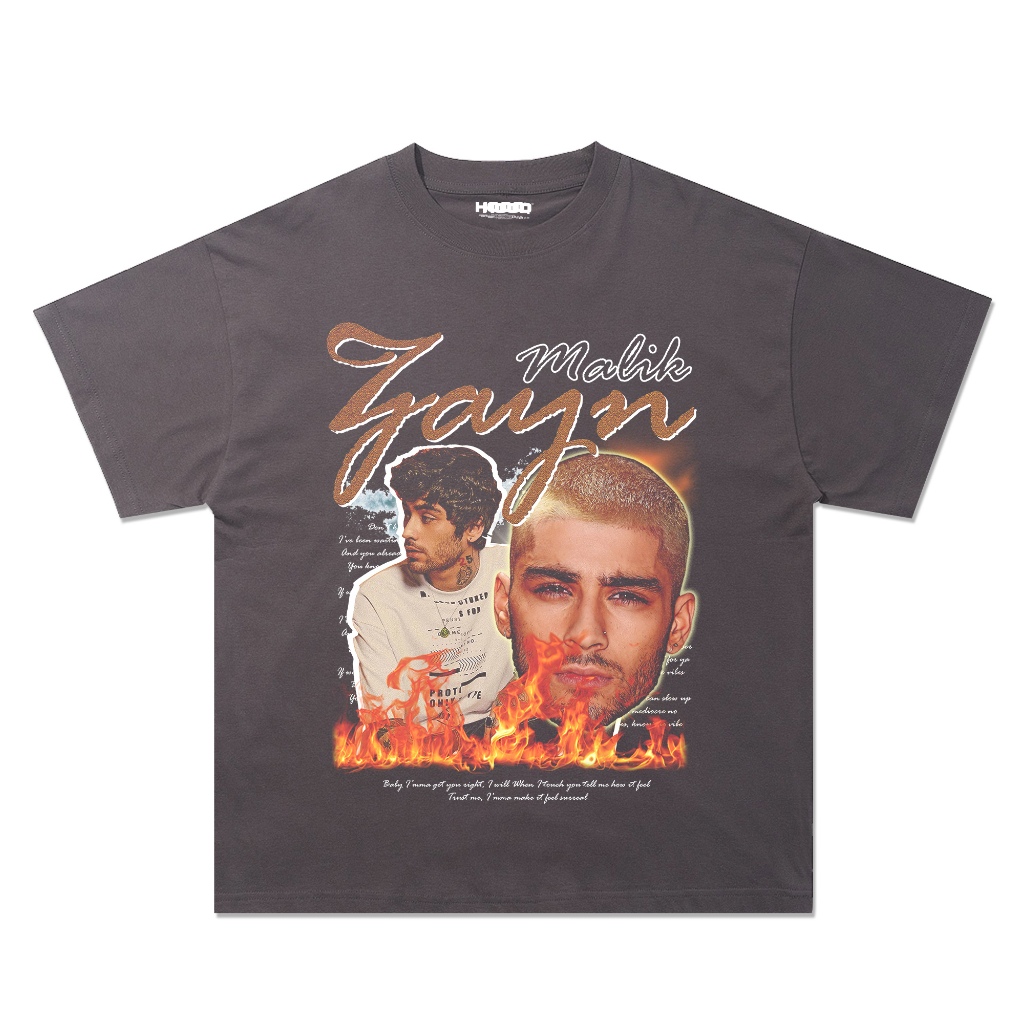 ZAYN MALIK T-SHIRT - VINTAGE OVERSIZE UNISEX/ MEN'S & Wanita'S/ OVERSIZE 24S/ ZAYN MALIK VINTAGE TEES OVERSIZE