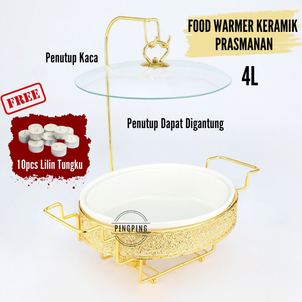 The Latest food warmer Antem/oval food Heater Suitable For Restaurants, Weddings, And Hotels With Innovative Hanging Style And Using Ceramic Heating Containers For Self-Service.