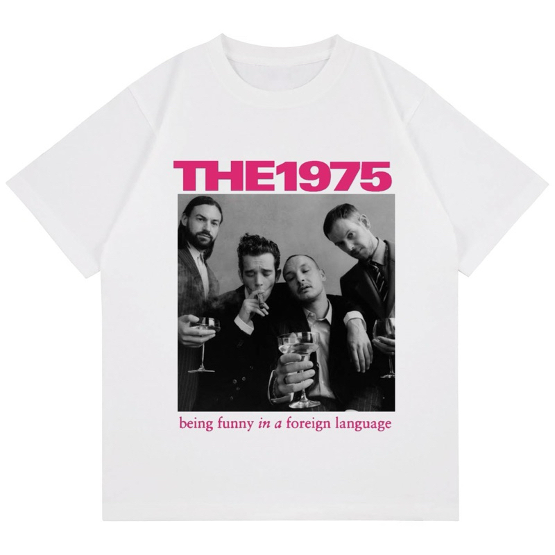 T-shirt BAND THE 1975 "BEING FUNNY" | The 1975 VINTAGE BAND T-SHIRT | Premium DISTRO T-Shirts