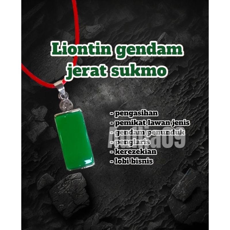 Laduni Jade Pendant Necklace aura Charm gndm Snare sukmo