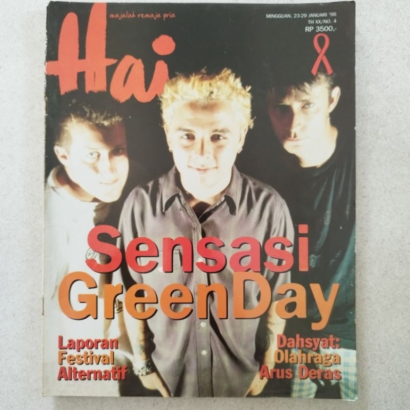 Article Pop Alternative Festival Beastie Boys, Sonic Youth, Nugie, Pas Band, Neutral, Hai 96 Green day