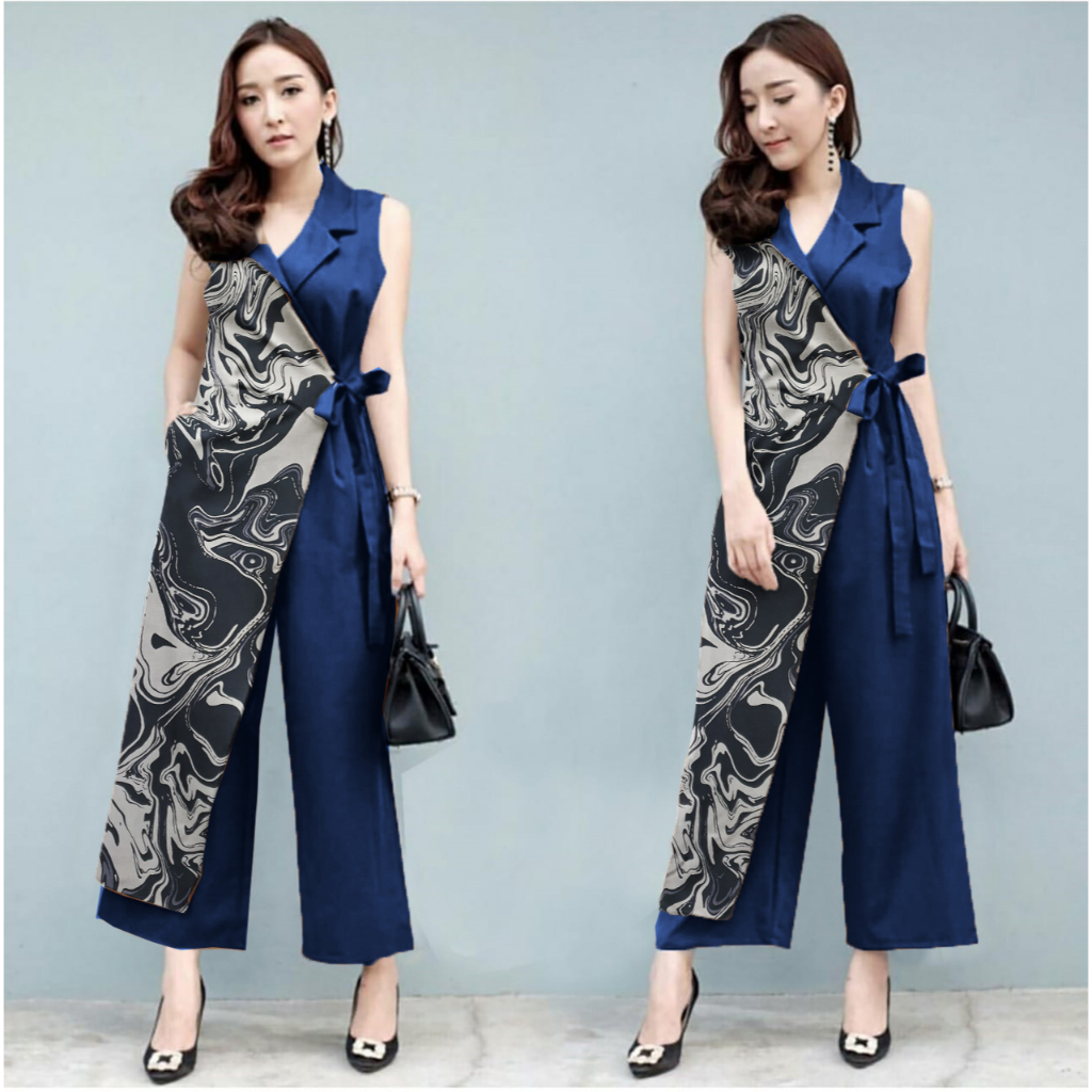 FWG - MADEE BATIKA JUMPSUIT/ JUMPSUIT// LATESTWanita OVERALL JUMPSUIT/ woman