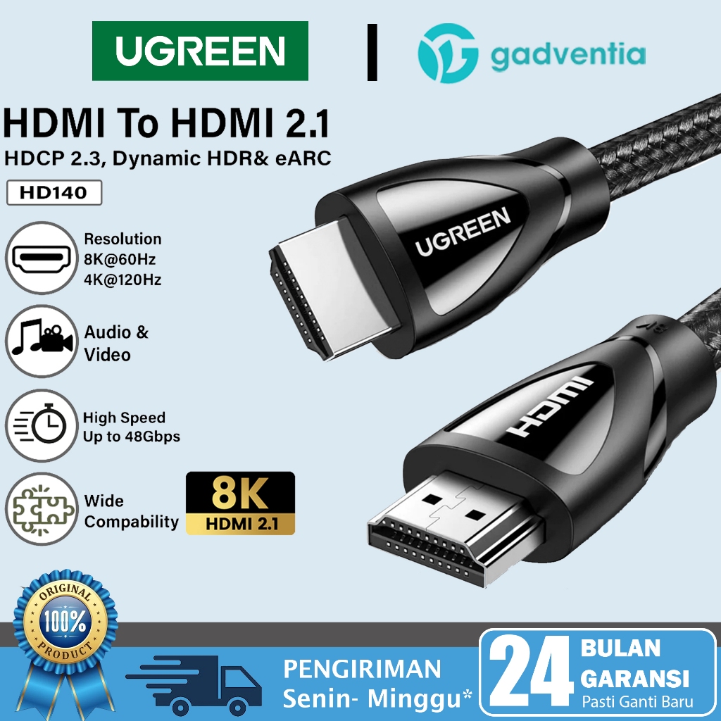 UGREEN HDMI 2.1 Ultra High Speed 8K Cable