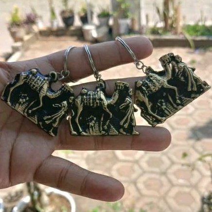 (50pcs) CAMEL MAKKAH KEYCHAIN SOUVENIRS LARGE CHAINRingS, CHEAP GOLD ELAGAN HAJI SOUVENIRS, CIRCUMCISION SOUVENIRS, KEYCHAAN CAMEL SOUVENIRS