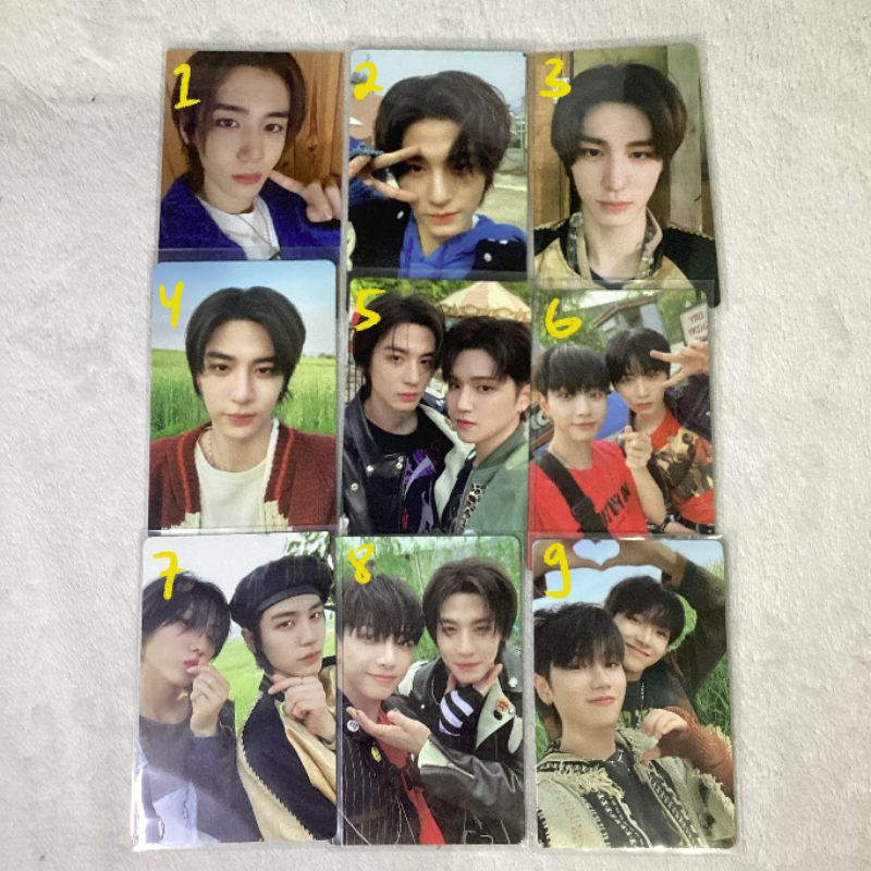 Ready INA Boynextdoor bonedo official photocard pc Leehan myung jaehyun taesan sungho riwoo woonhak unit who why album