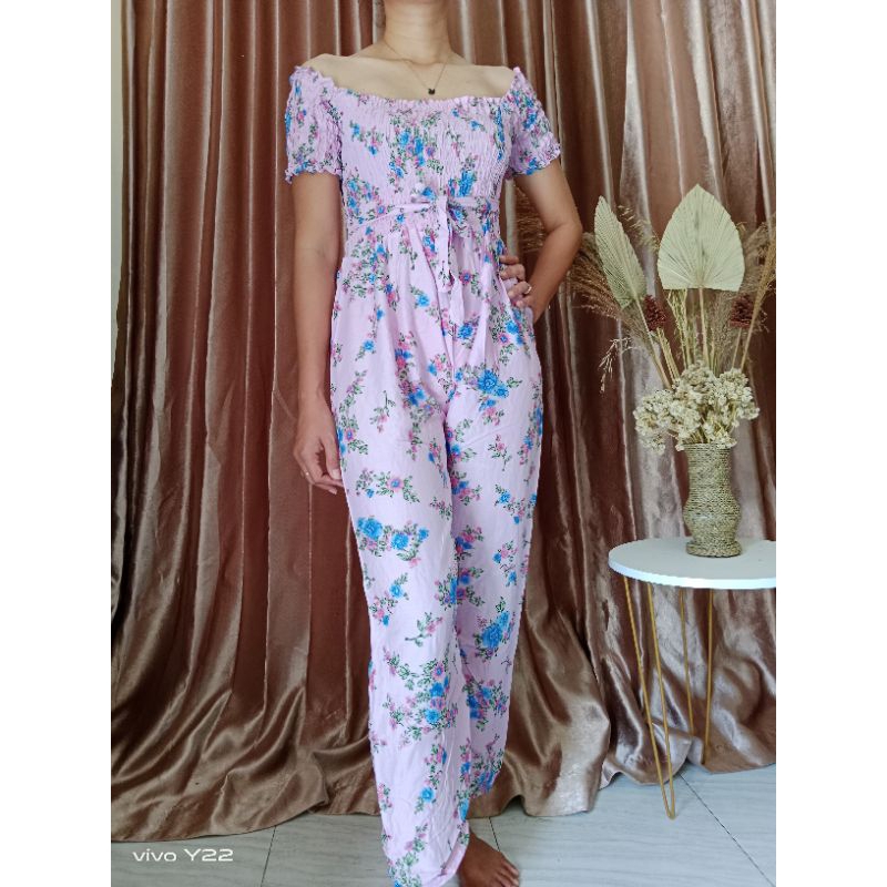 Sabrina jumpsuit | Sabrina wrinkled jumpsuit