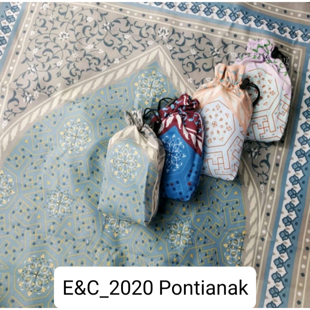 Large Turkish Travel Prayer Rug with Pouch, Size 102x60 cm Travel Prayer Rug/, Hajj and Umrah Souvenir