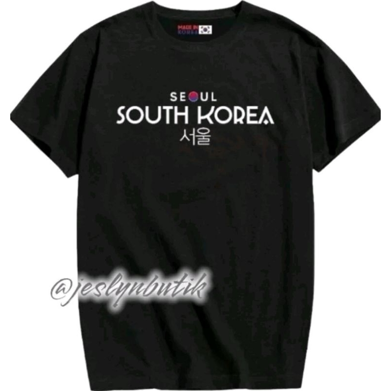 Korean distro t-shirts, souvenir t-shirts baju t shirt lelaki t shirt lelaki baju lelaki