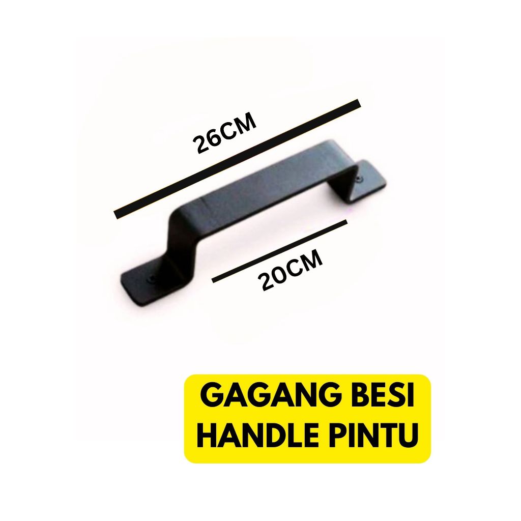 Simple Iron Door Handle