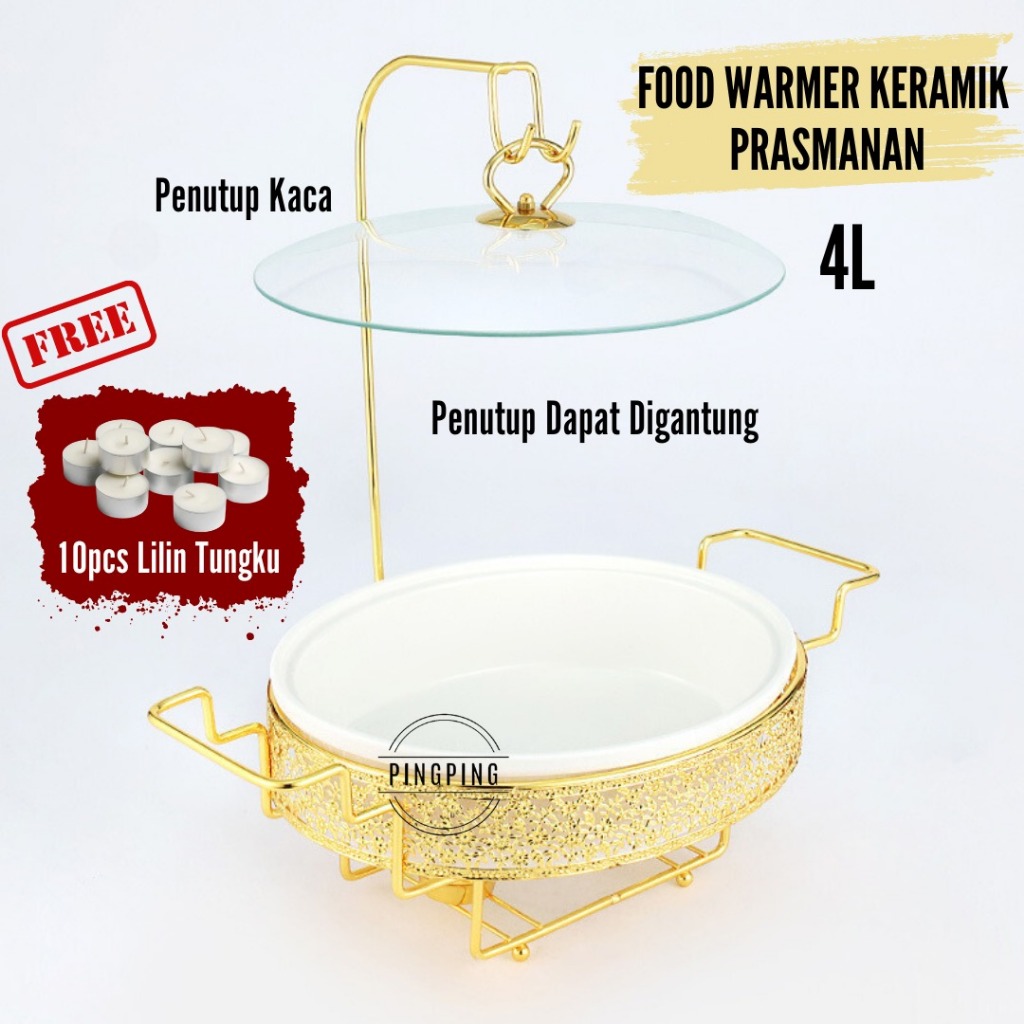 The Latest food warmer Antem/oval food Heater Suitable For Restaurants, Weddings, And Hotels With Innovative Hanging Style And Using Ceramic Heating Containers For Self-Service.