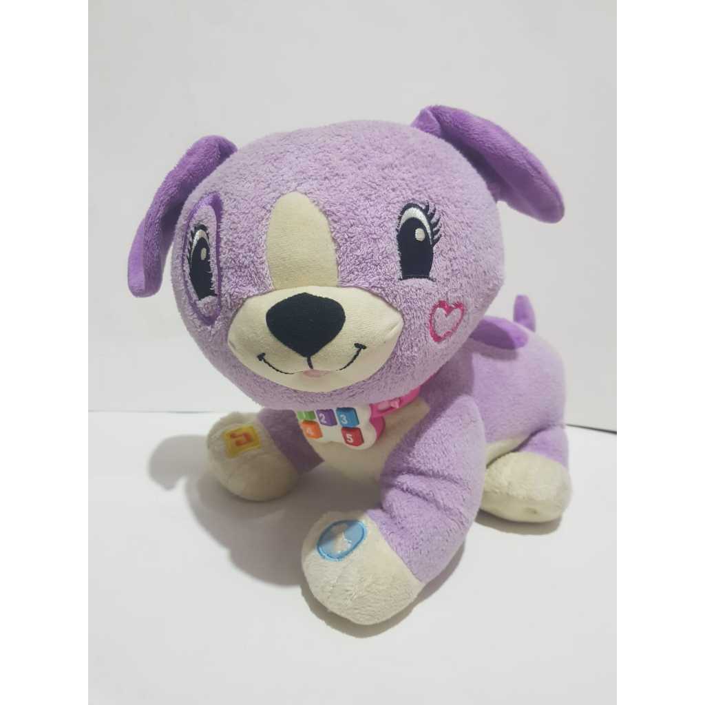 Leapfrog Read with Me Violet Dog Interactive Activity Toy
