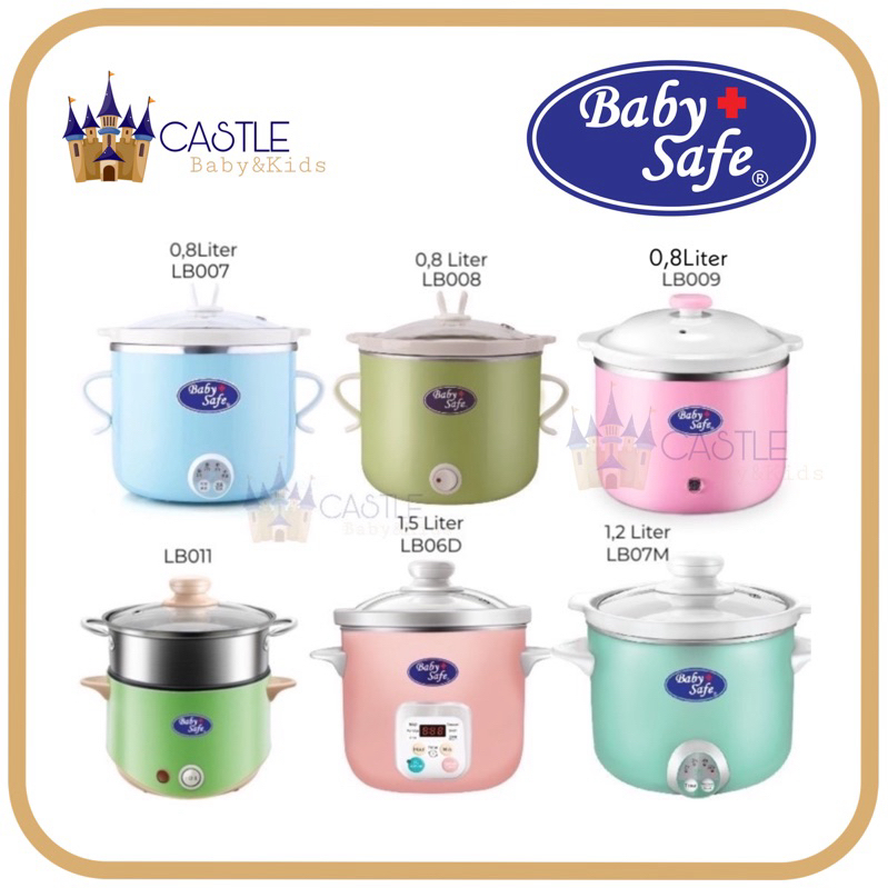 Castle - Slow Cooker Baby Safe LB007 LB008 LB009 LB011 LB06D LB07M - Baby Safe Slow Cooker