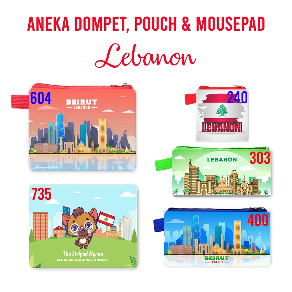 Lebanon Wallet Landmark Souvenir Souvenir By Mini Wallet Country Long Wallet Pouch Mouse Pad