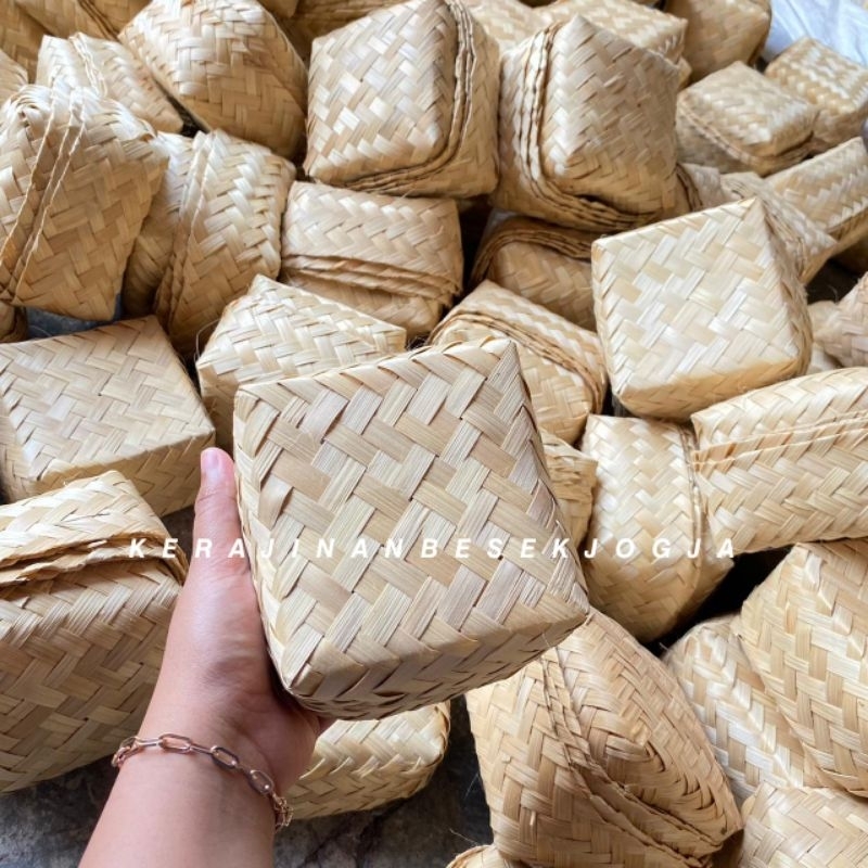 BESEK 10X10CM natural | Bamboo basket, mini basket, mug basket, souvenir basket