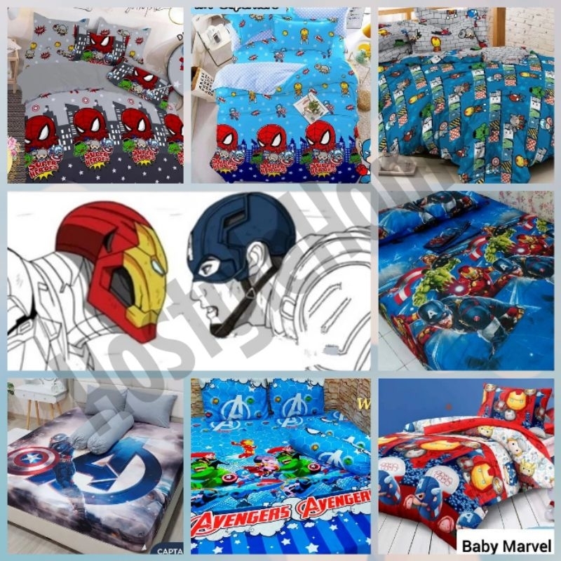 MONALISA - Single Queen King Size Bed Sheet Set 90 100 120 140 160 180 200 90x200 100x200 120x200 140x200 160x200 180x200 No. 1 2 3 4 5 Height 20 30 20cm 30cm T20 T30 Motif SUPER HERO CHILDREN'S CHAMP