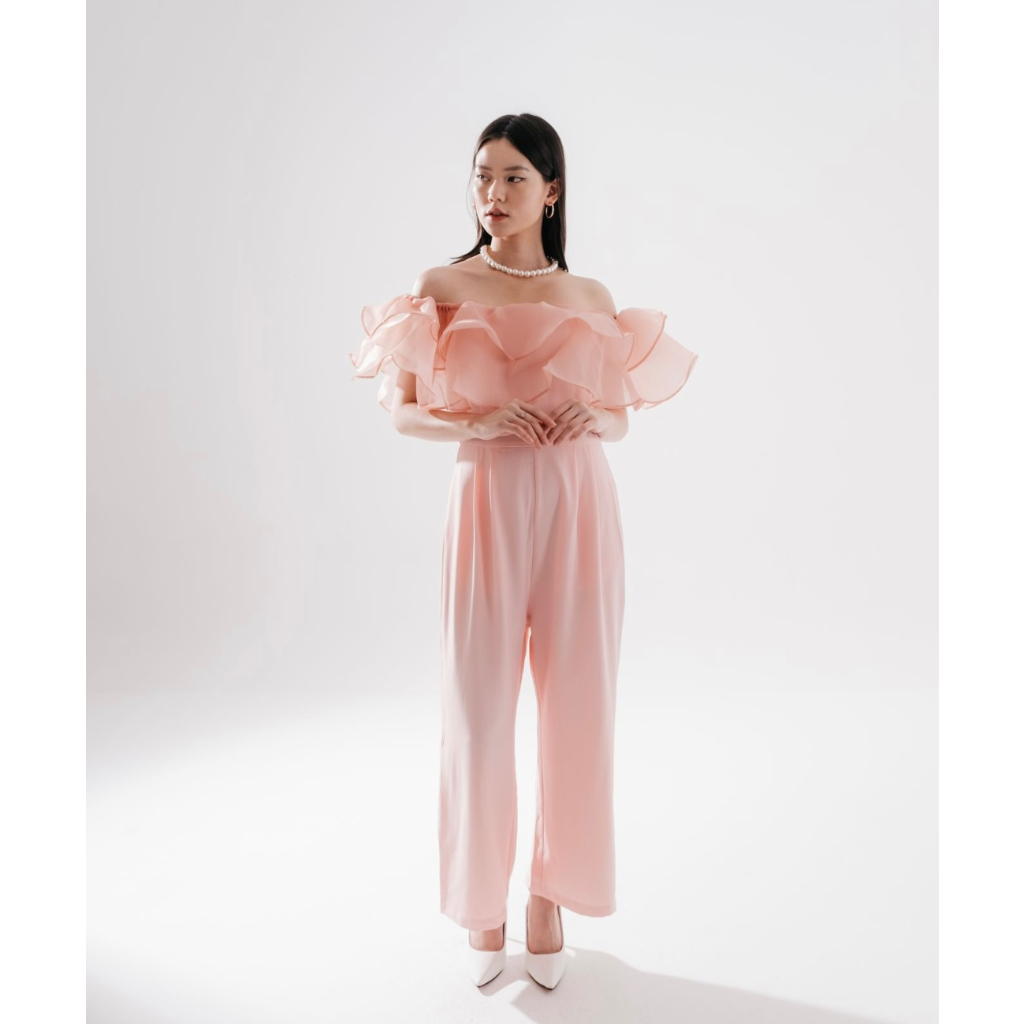 BY LLERA - Rosetta Organza Jumpsuit
