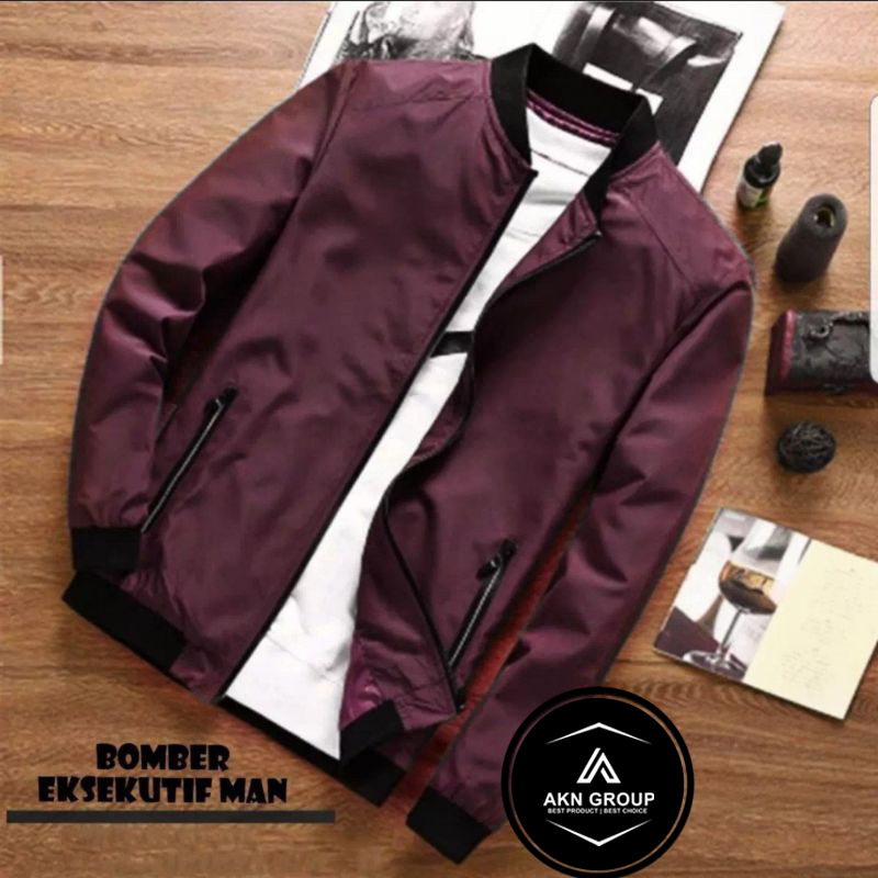 PLAIN BOMBER JACKET FOR MEN EXECUTIVE BOMBER JACKET/ MAN LATEST PREMIUM WINDPROOF BOMBER JACKET/