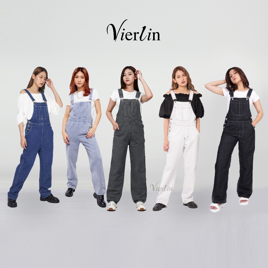 VIERLIN - WOMEN'S LOOSE JEANS JUMPSUIT OVERALL Jumpsuit Jeans Jumpsuit Woman
