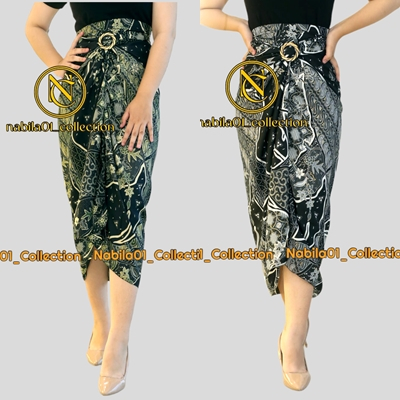 (Youhave) Original Floral Lilit Skirt/Kebaya Skirt/Kebaya Bottoms/Batik Skirts/Batik Bottoms/Graduation Skirts/Invitation Skirts/Wrapped Fabrics