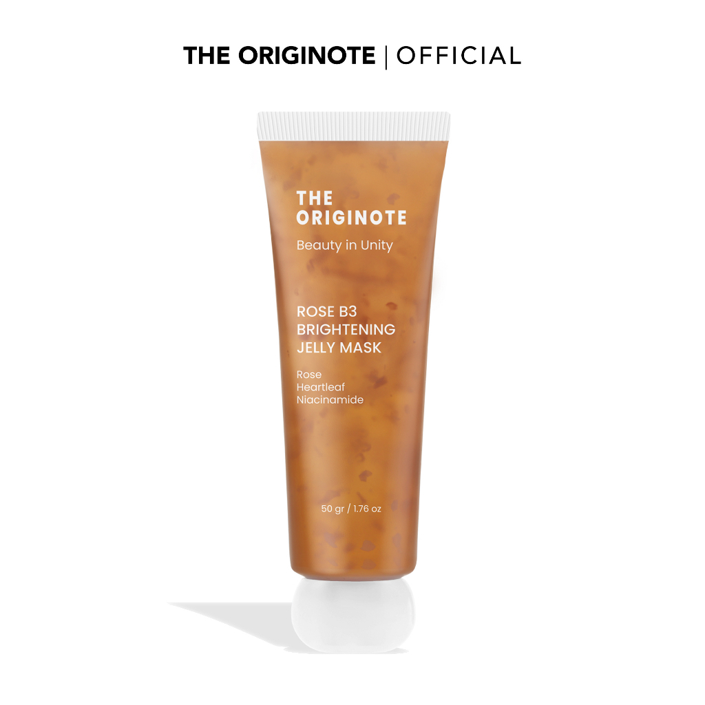 Cesshop The Originote Rose B3 Brightening Jelly Mask - Mask Gel Mask Brightens The Face with Niacinamide